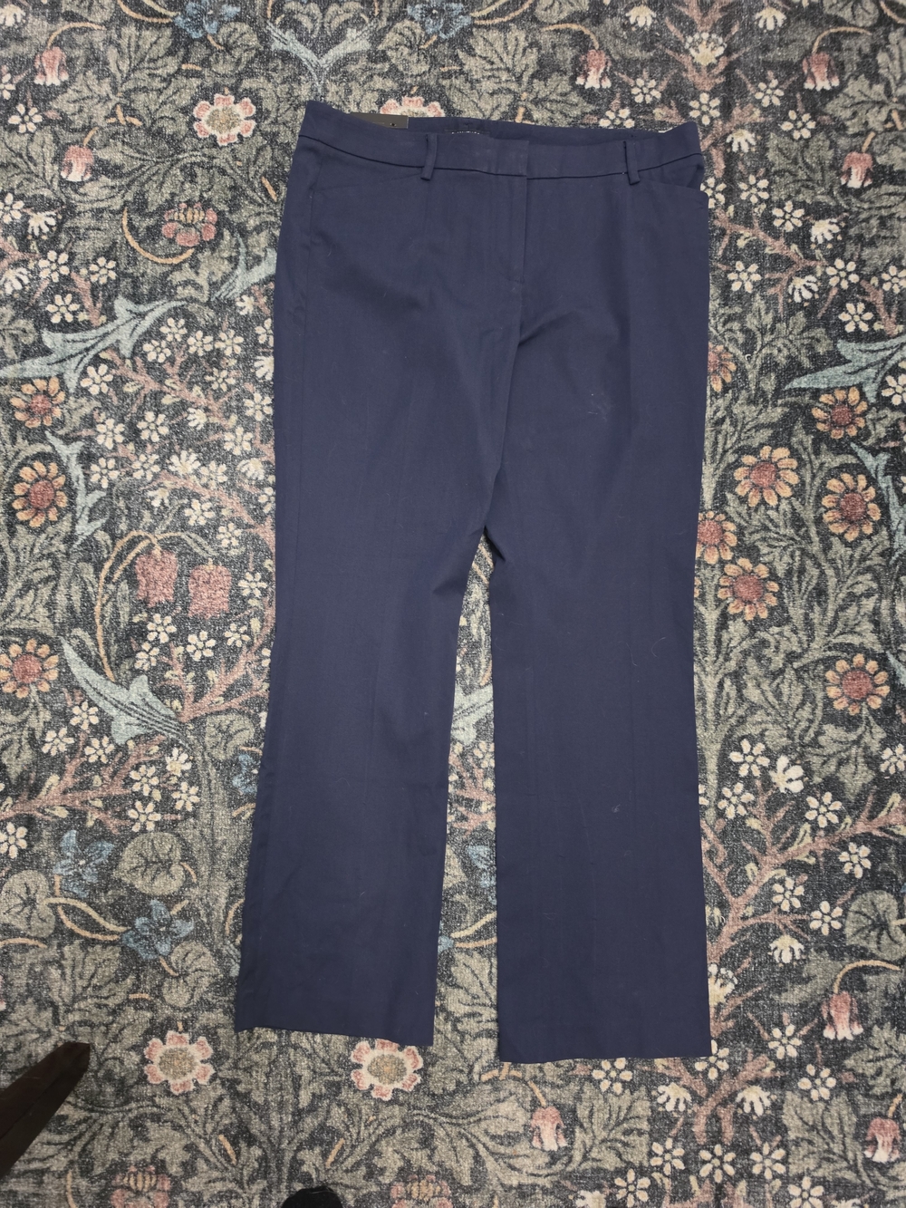 41 Hawthorn Navy Straight-Leg Work Trousers